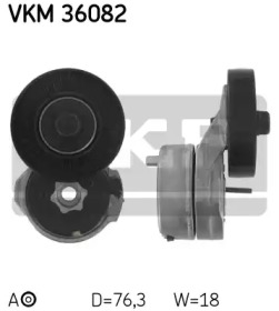 Ролик натяжителя SKF для RENAULT KANGOO (KC0/1_) 1.4 (KC0C, KC0H, KC0B, KC0M)
